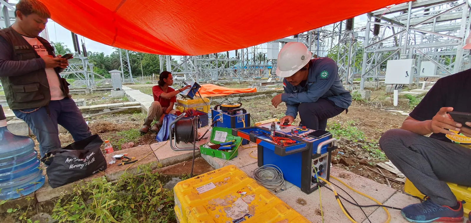 Omicron Current Injection Sewa Alat Uji Relay / Rental Peralatan Testing Komisioning Elektrikal ...