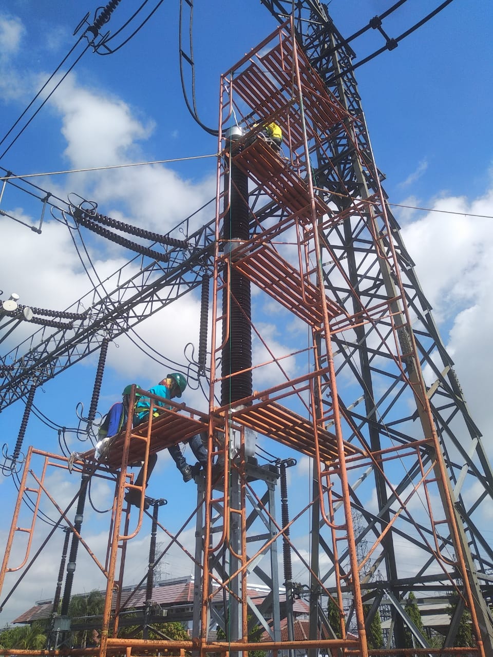 GI Pedan 500kV commissioning PT TEM