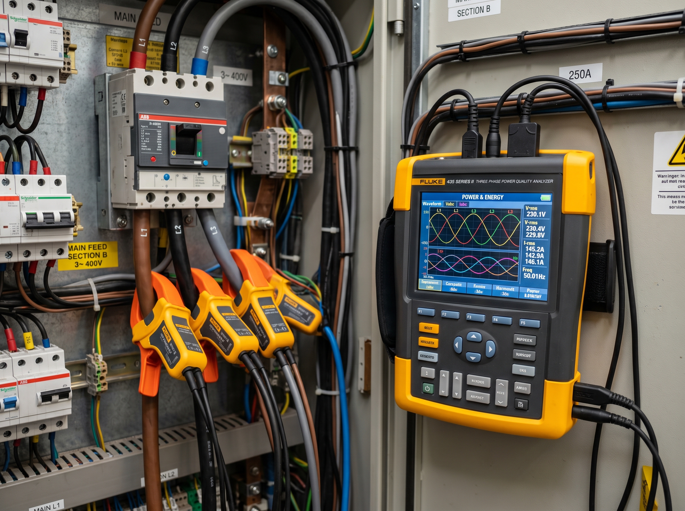 Power Quality Analyzer — Harmonisa, THD, Sag/Swell — PT Tridaya Elektra Mandiri