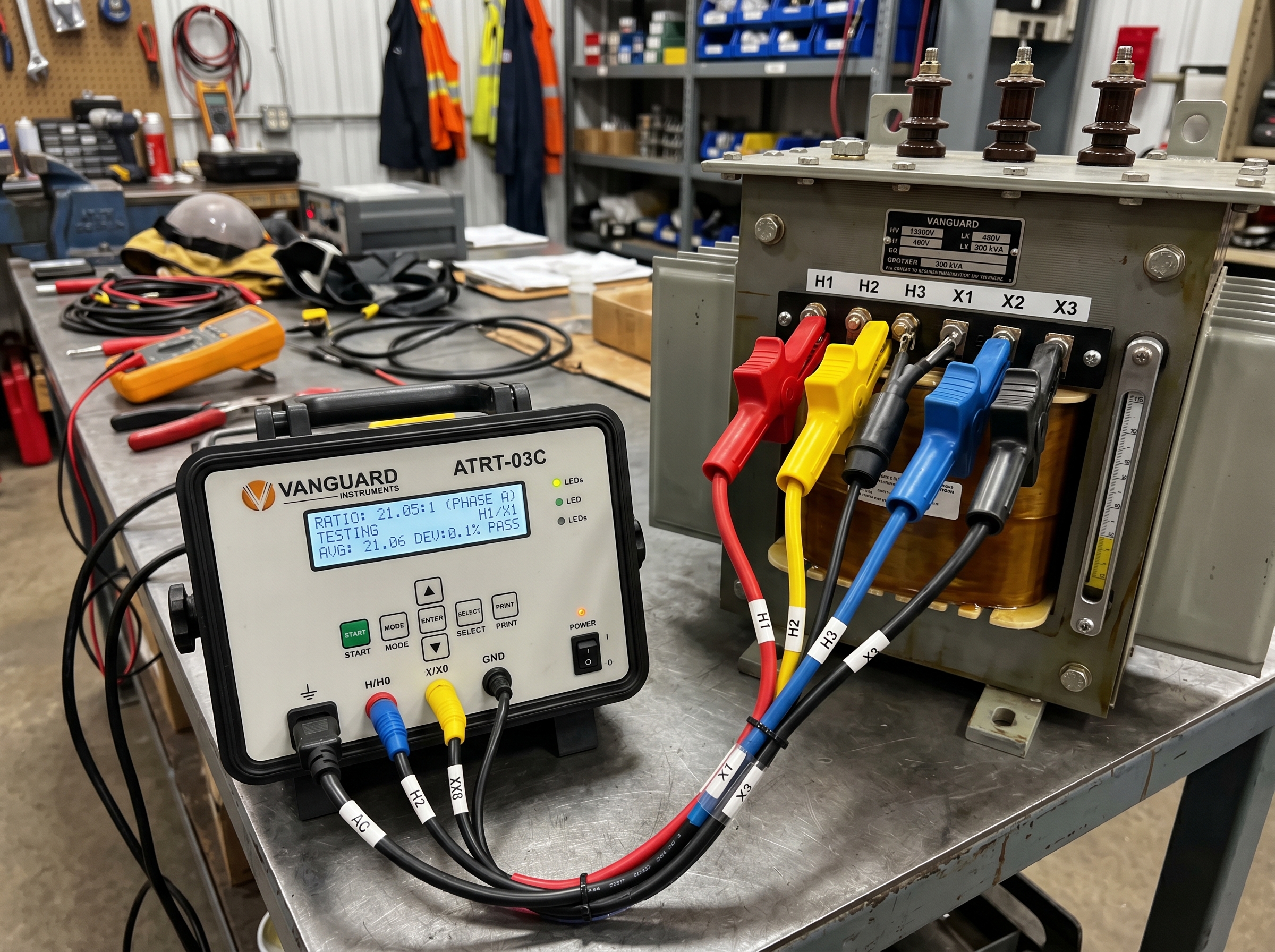 TTR Tester — Transformer Turn Ratio — PT Tridaya Elektra Mandiri