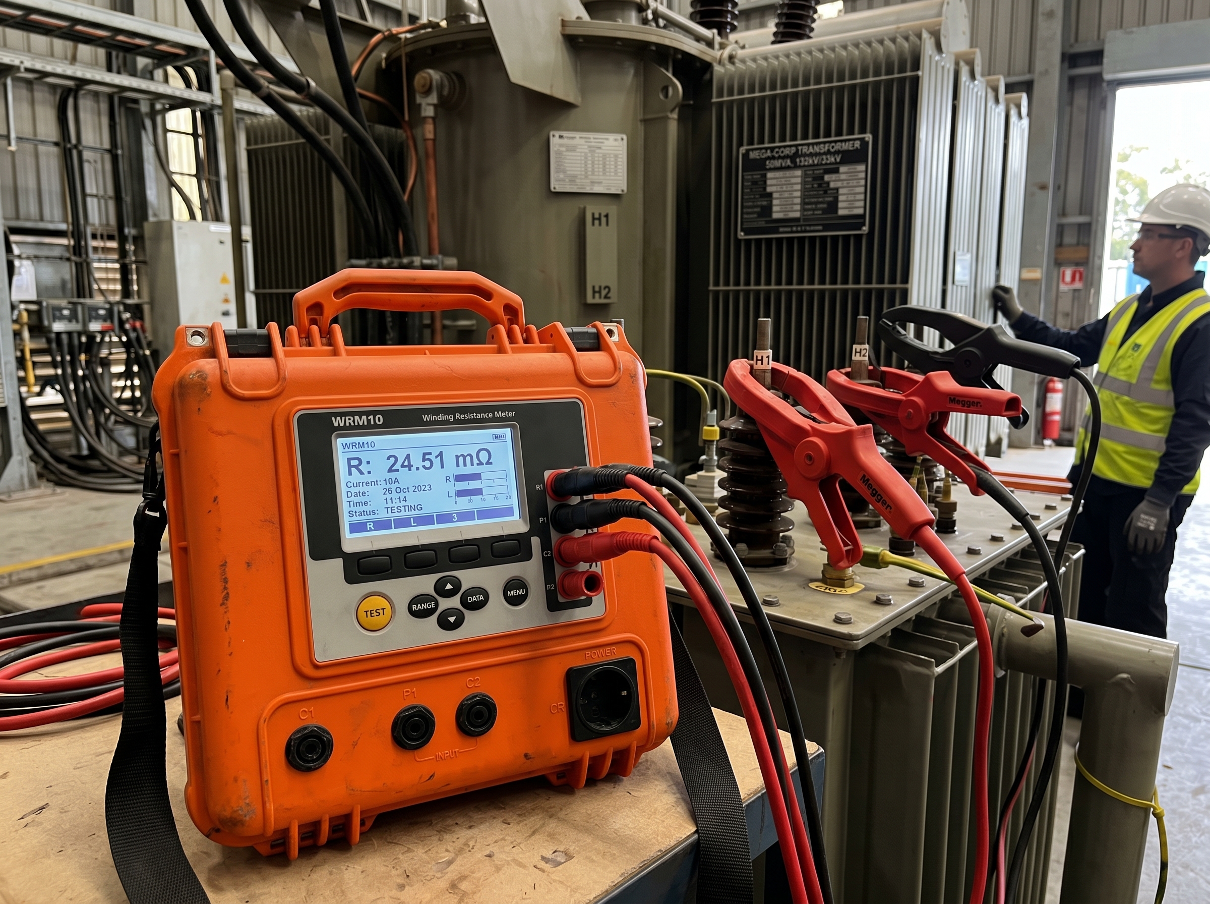 Winding Resistance Meter — Tahanan Kumparan Trafo & Motor — PT Tridaya Elektra Mandiri